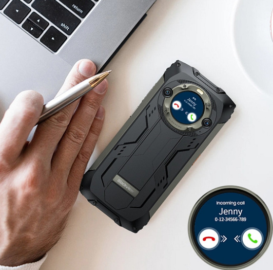 Mobilní telefon Aligator Blackview BV9300 Pro 12 GB / 256 GB černý/oranžový