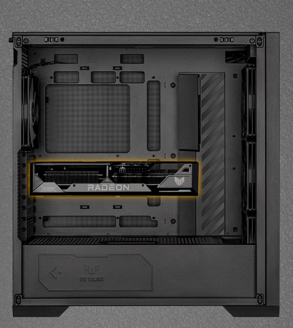 Case Asus TUF Gaming GT302 černá