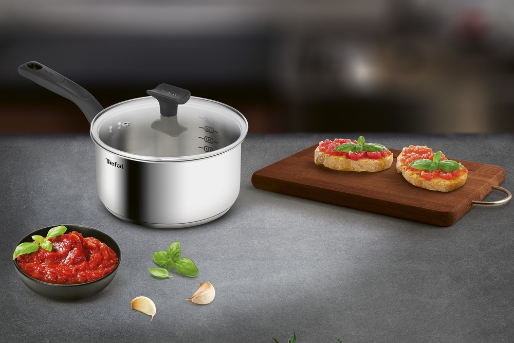 Sada nádobí Tefal Delicious B925S655, 6 ks nerez Sada nádobí Tefal Delicious B925S655, 6 ks nerez