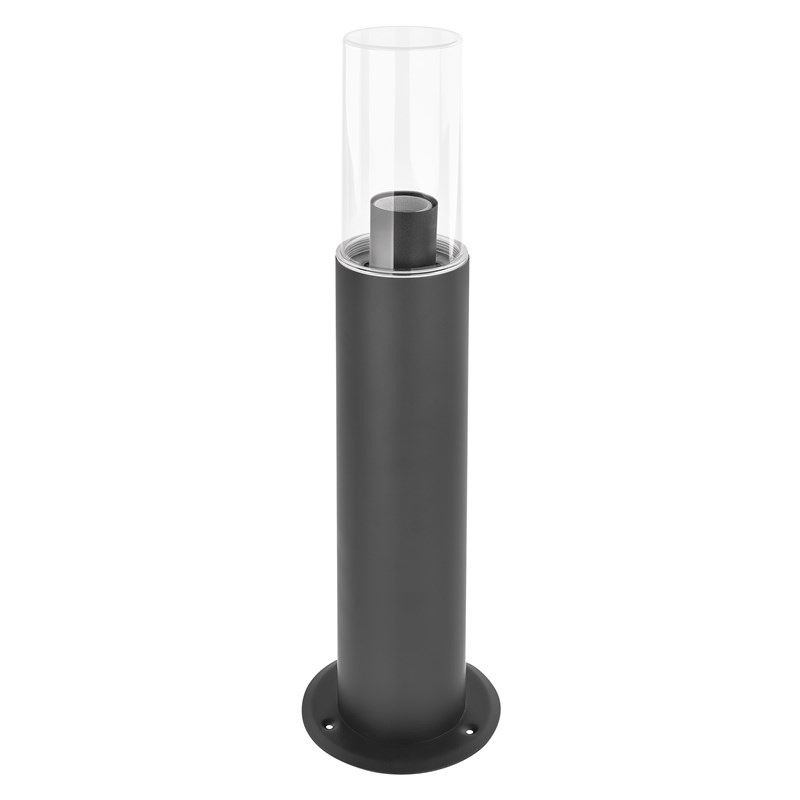 Venkovní svítidlo EMOS Zala ZGC0A0P, zahradní, E27, IP44, MAX 15W, 50 cm antracitové