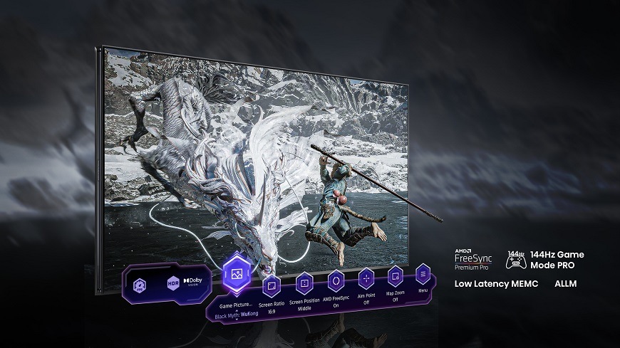 Televize Hisense 110UXNQ Hisense TV 110UXNQ, FreeSync Premium Pro, 144Hz Game Mode pro