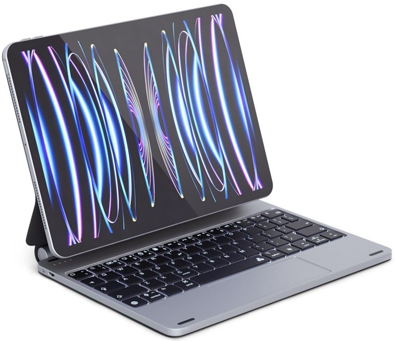 Pouzdro na tablet s klávesnicí Epico Aluminium na Apple iPad Pro 11" (2018/2020/2021/2022)/Air 10.9" (2020/2022)/Air 11" M2/Air 11" M3 - SK
