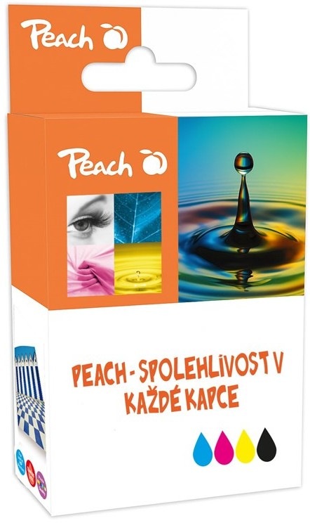 Inkoustová náplň Peach Canon CL-546XL o objemu 14 ml pro tiskárny Canon PIXMA