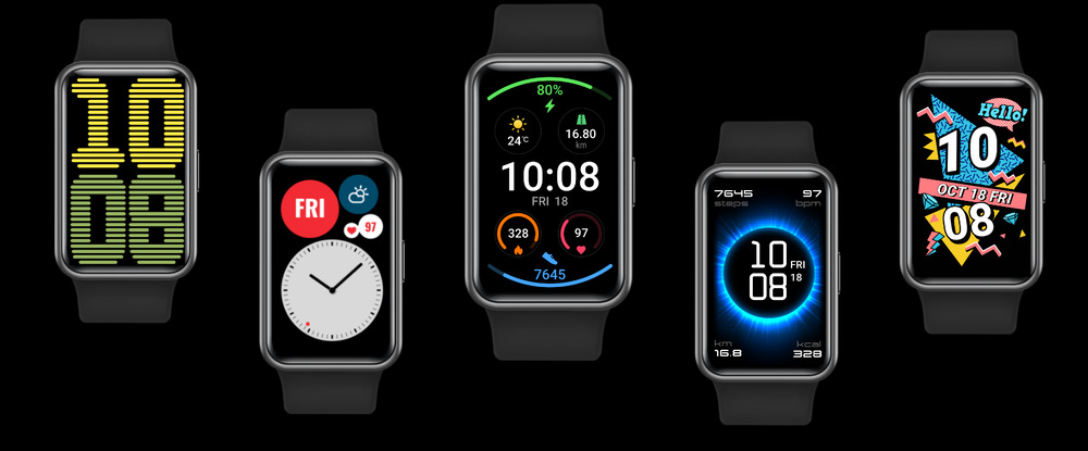 Chytré hodinky Huawei Watch Fit New růžové