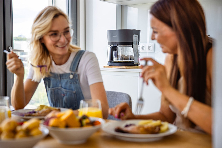 Fritéza horkovzdušná Lauben Glass&SteamAir® Fryer 4500BG