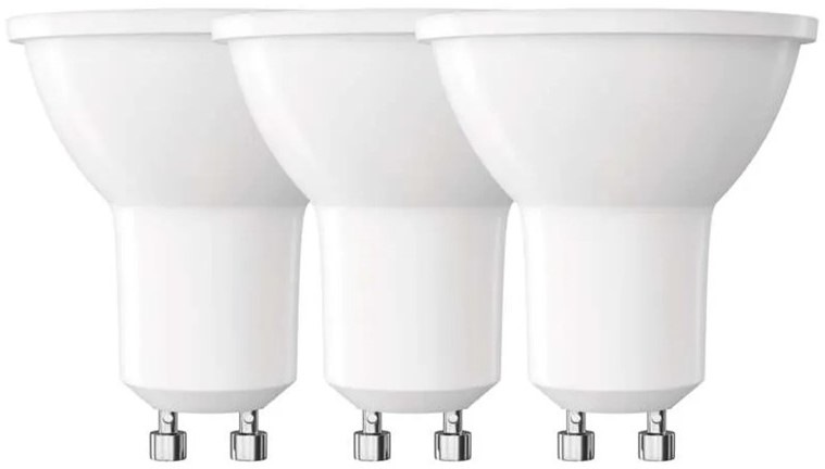 Žárovka LED EMOS Classic MR16, GU10, 7W, teplá bílá (3 ks)