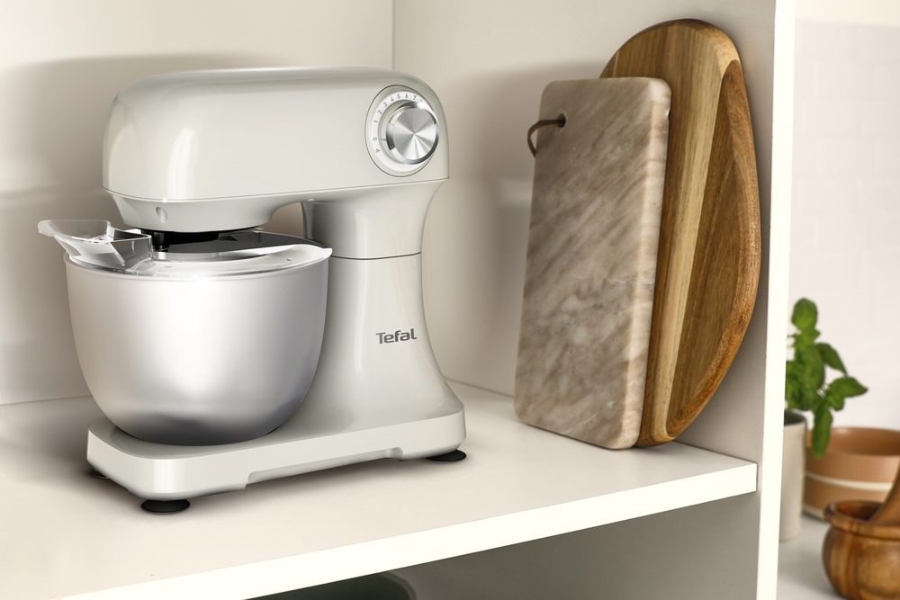 Kuchyňský robot Tefal QB140AF0 Bake Easy bílý Tefal QB140AF0 Bake Easy