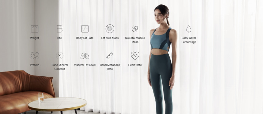 Osobní váha Huawei Scale 3 bílá Huawei Scale 3