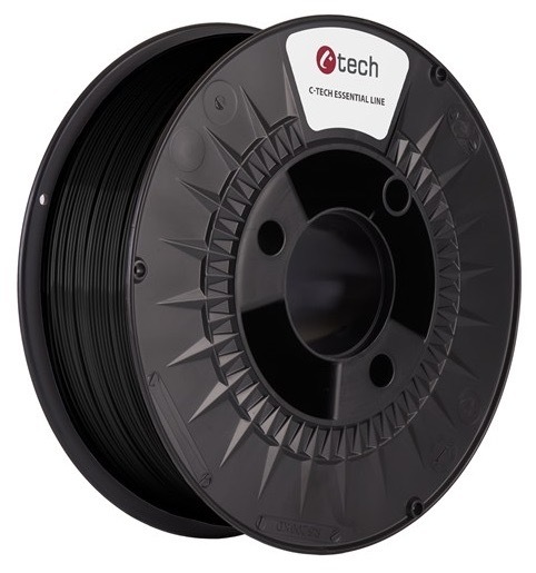 Tisková struna C-Tech o průměru 1,75 mm, černá barva