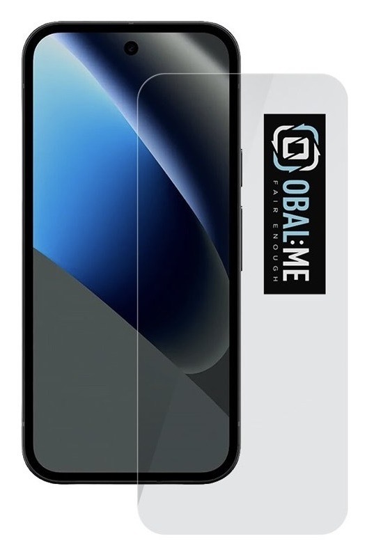 Tvrzené sklo Obal:Me na mobil Google Pixel 10a, průhledná barva