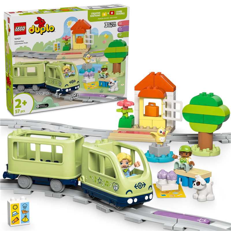 Stavebnice LEGO® DUPLO® 10427 Interaktivní dobrodružný vláček