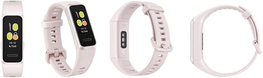 Fitness náramek Huawei Band 4 bílý/růžový Huawei Band 4, bílá