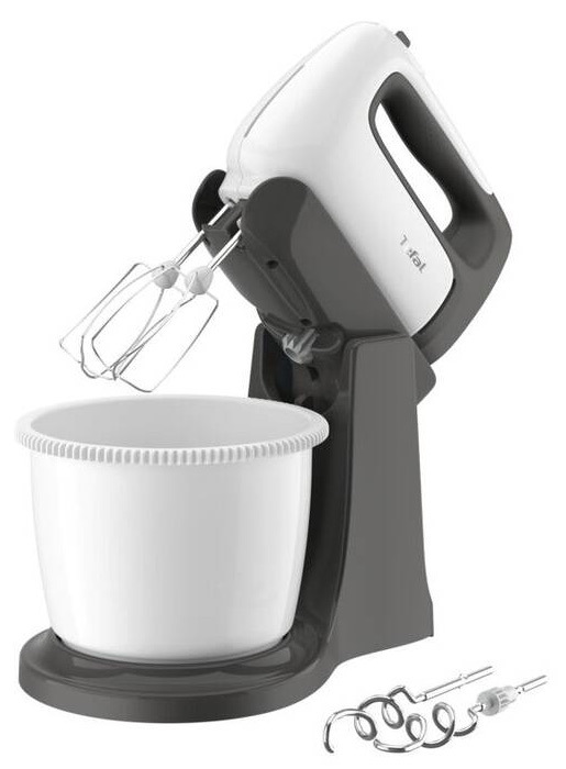 Ruční šlehač s mísou Tefal Prep'Mix+ HT464138 bílý