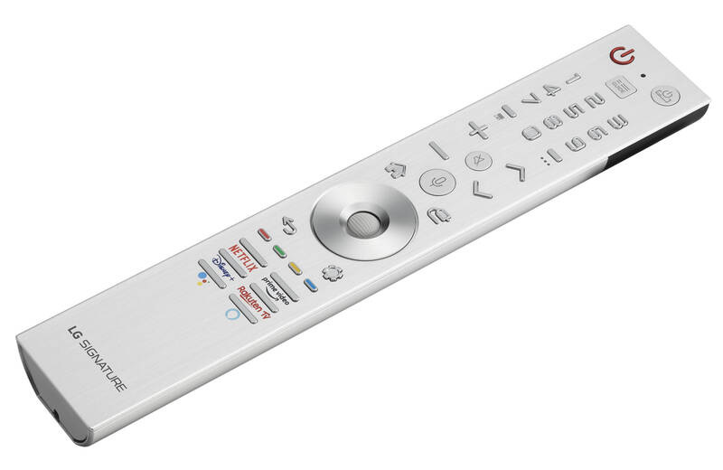 Dálkový ovladač LG Prémiový magický ovladač pro LG TV 2021 stříbrný