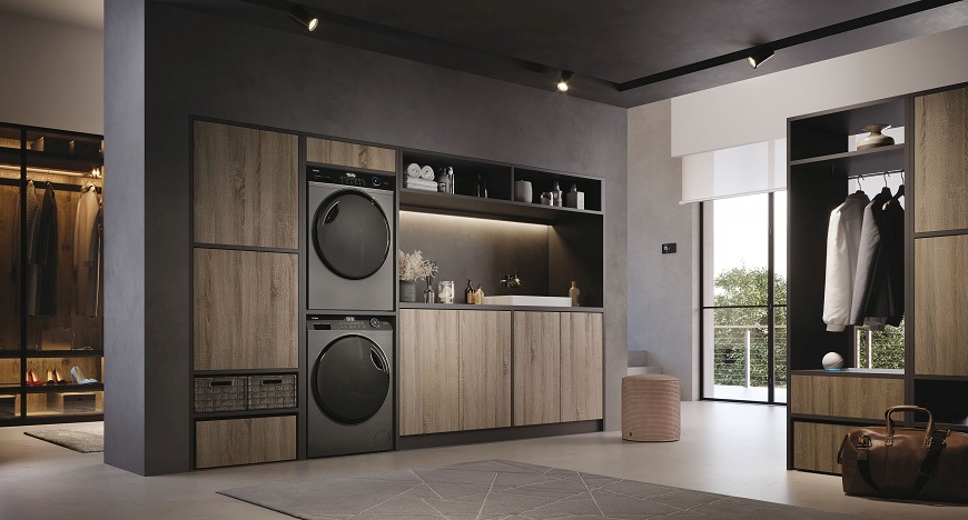 Sušička prádla Haier HD80-A3959R-S antracitová Sušička prádla Haier HD80-A3959R-S antracitová