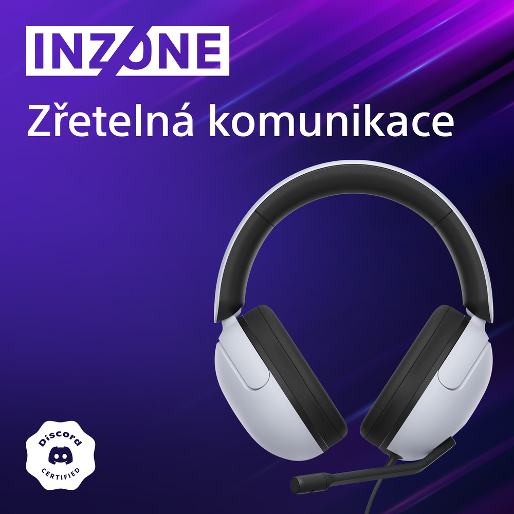 Headset Sony Inzone H3 bílý Headset Sony Inzone H3 bílý