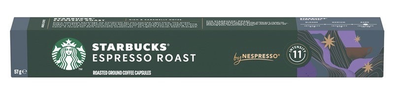 Kapsle pro espressa Starbucks NC Espresso Roast (10 ks)