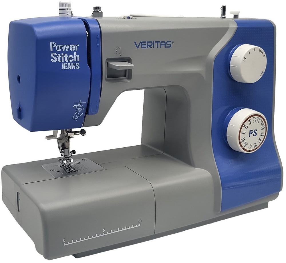 Šicí stroj Veritas Power Stitch 17J bílý/modrý Šicí stroj Veritas Power Stitch 17J bílý/modrý
