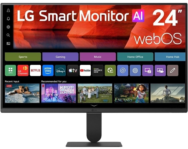 Monitor LG 24U511SB-B černý Monitor LG podává kontrast 1 500 : 1
