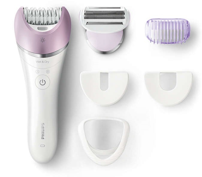 Epilátor Philips Satinelle Advanced BRE635/00 bílý