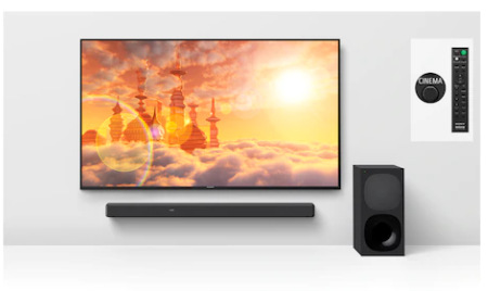 Soundbar Sony HT-G700 režim kino