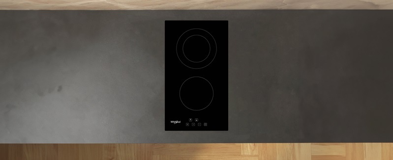 Sklokeramická varná deska Whirlpool WRD 6030 B černá Varná deska sklokeramická Whirlpool WRD 6030 B, černá