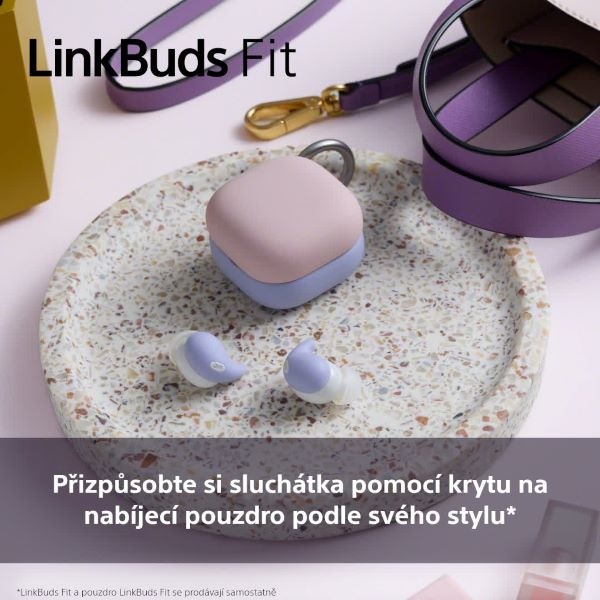 Kryt Sony silikonový na pouzdro pro LinkBuds Fit zelený Kryt Sony silikonový na pouzdro pro LinkBuds Fit - zelený