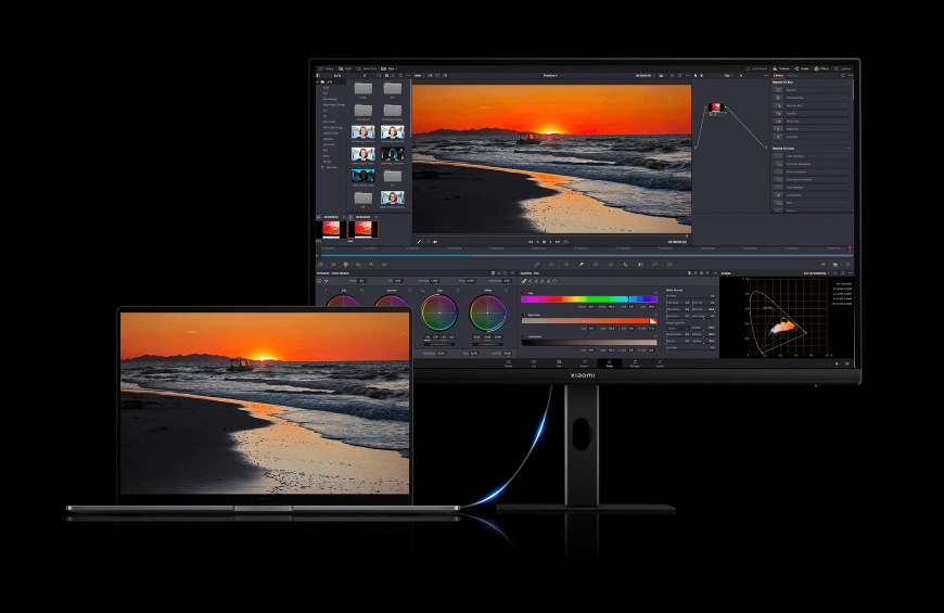 Monitor Xiaomi 4K A27Ui černý Xiaomi 4K A27Ui, černá