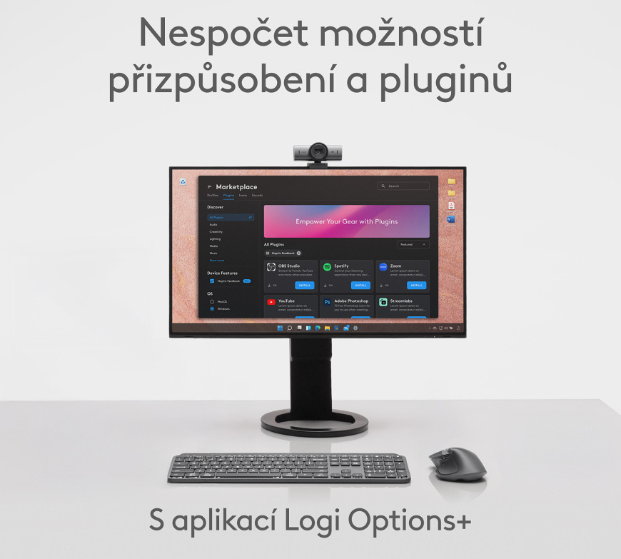Myš Logitech MX Master 4 grafitová