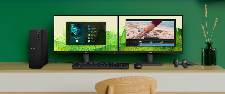 Stolní počítač Dell Slim ECS1250 černý Stolní počítač Dell Slim ECS1250 černý