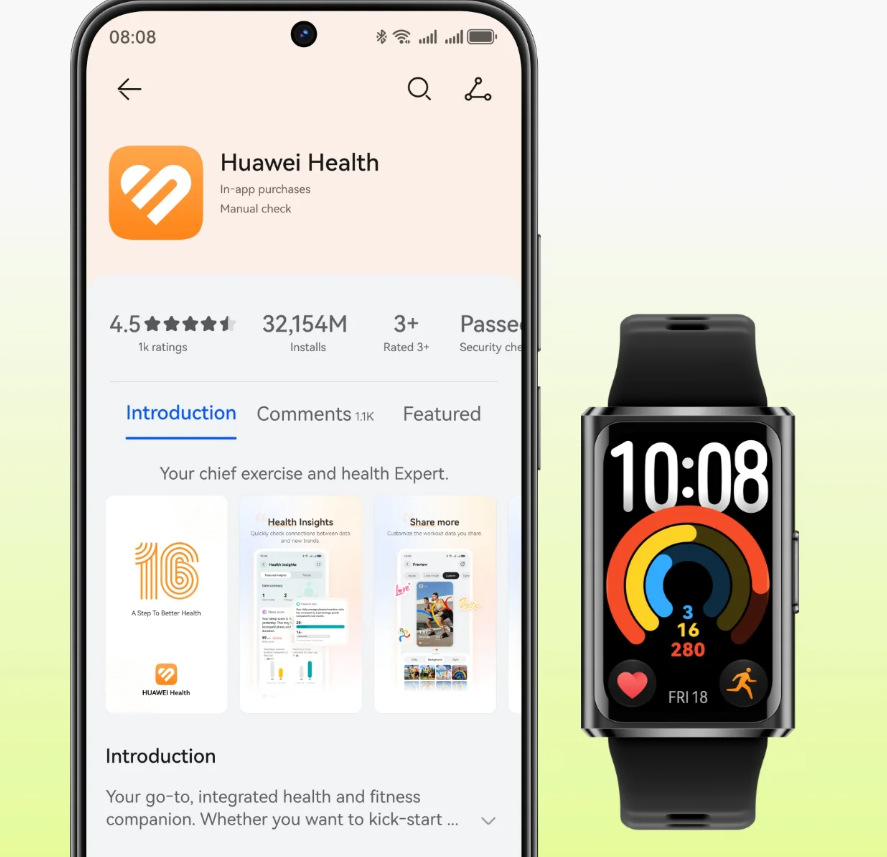 Huawei Band 11 Pro je kompatibilní s Androidem i iOS