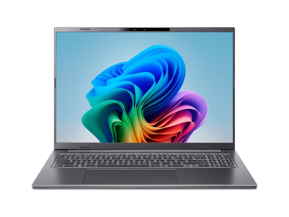 Notebook Acer Aspire 16 AI (A16-52M-77TH), šedý
