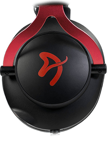 Headset Arozzi Aria černý/červený