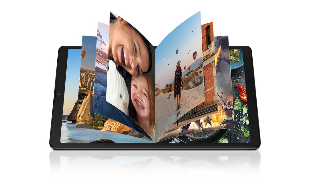 Dotykový tablet Samsung Galaxy Tab A7 Lite šedý Dotykový tablet Samsung Galaxy Tab A7 Lite šedý