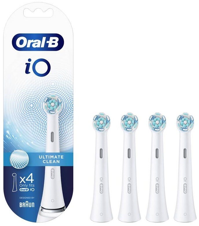 Náhradní kartáček Oral-B iO Ultimate Clean White (4 ks)