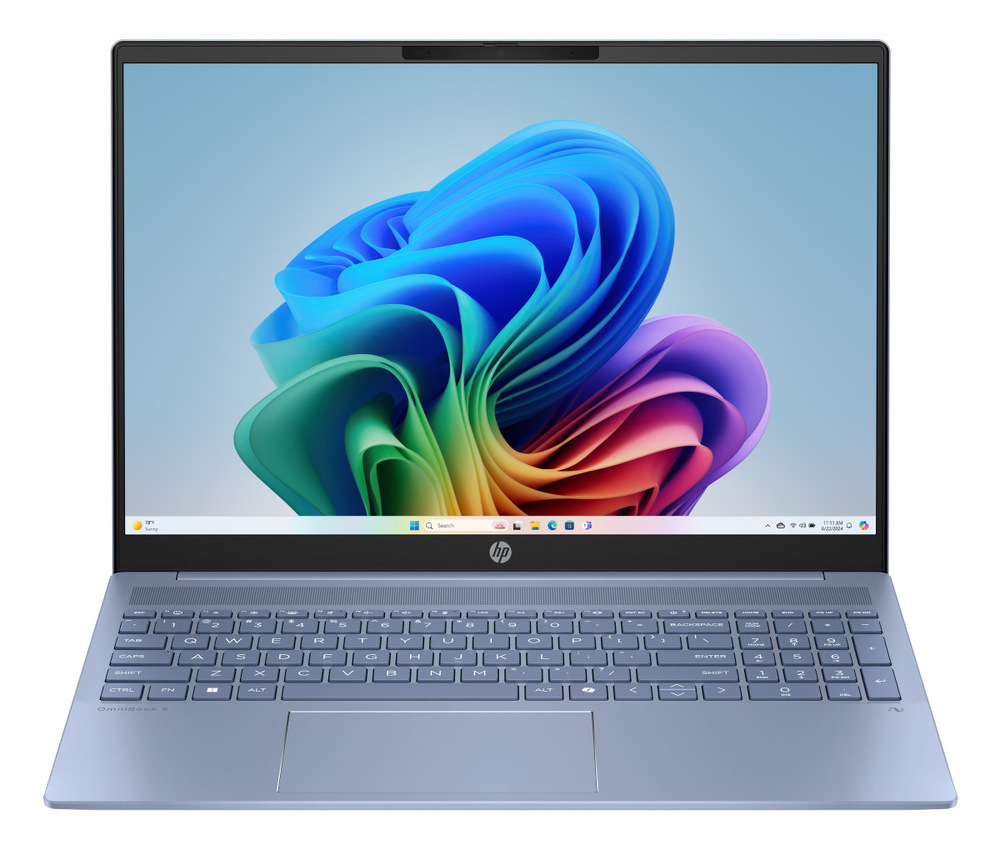 Notebook HP OmniBook 5 NG AI 16-ag1001nc + Game Pass předplatné na 3 měsíce modrý