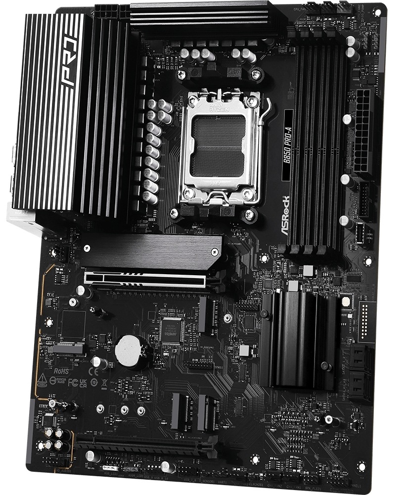 Základní deska ASRock B850 Pro-A Základní deska ASRock B850 Pro-A AMD AM5, ATX, černá barva