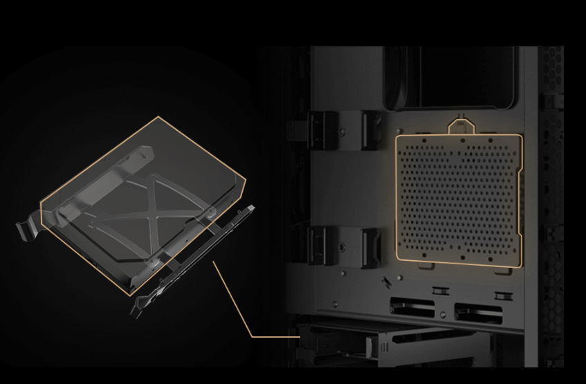 Asus Proart PA401 těží také z jednoduché stavby a případných upgradů