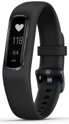 Fitness náramek Garmin vivoSmart4 Optic Black (velikost S/M)