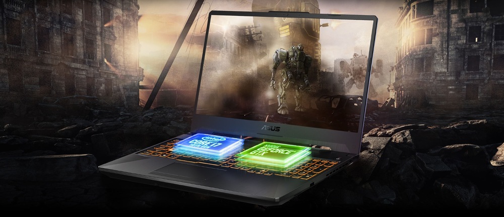 Notebook Asus TUF Gaming F15 černý