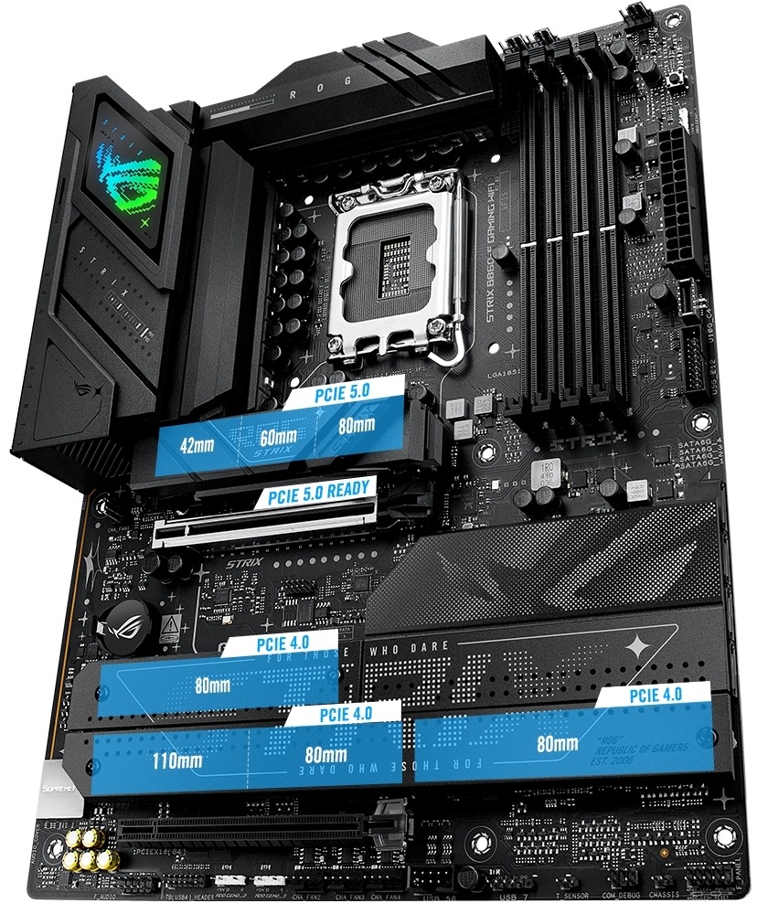 Základní deska Asus ROG Strix B860-F GAMING WIFI Základní deska Asus ROG Strix B860-F GAMING WIFI