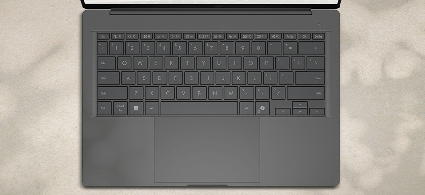 Notebook Asus Zenbook A14 šedý