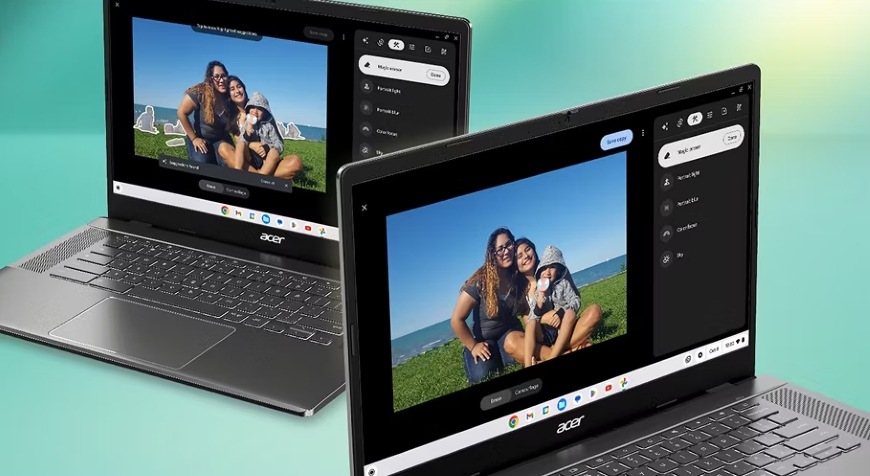 Acer Chromebook Plus 514, šedá