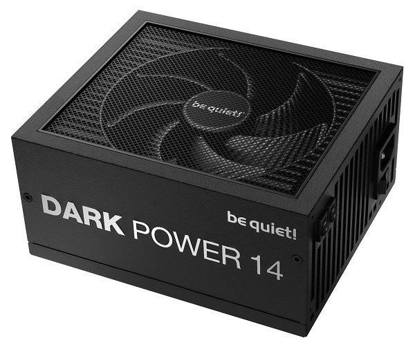Zdroj be quiet! Dark Power 14 1000W v detailu z boku