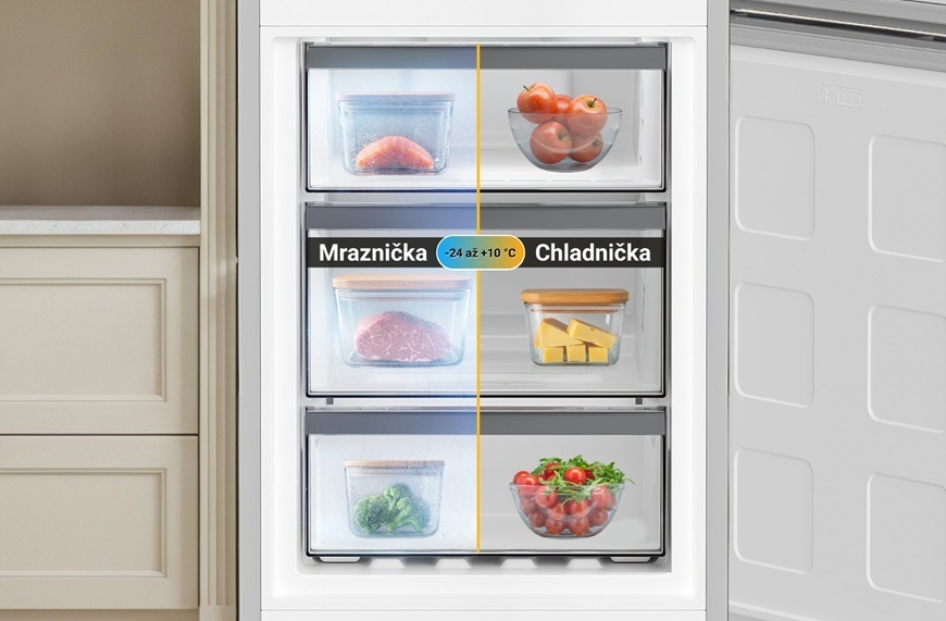 Detail obrázku variabilního prostoru Multi Zone.