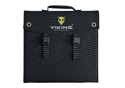 Powerbanka Viking Set VIDAR III a solární panel Viking L60 PD černá Powerbanka Viking Set VIDAR III a solární panel Viking L60 PD podporuje průchozí nabíjení