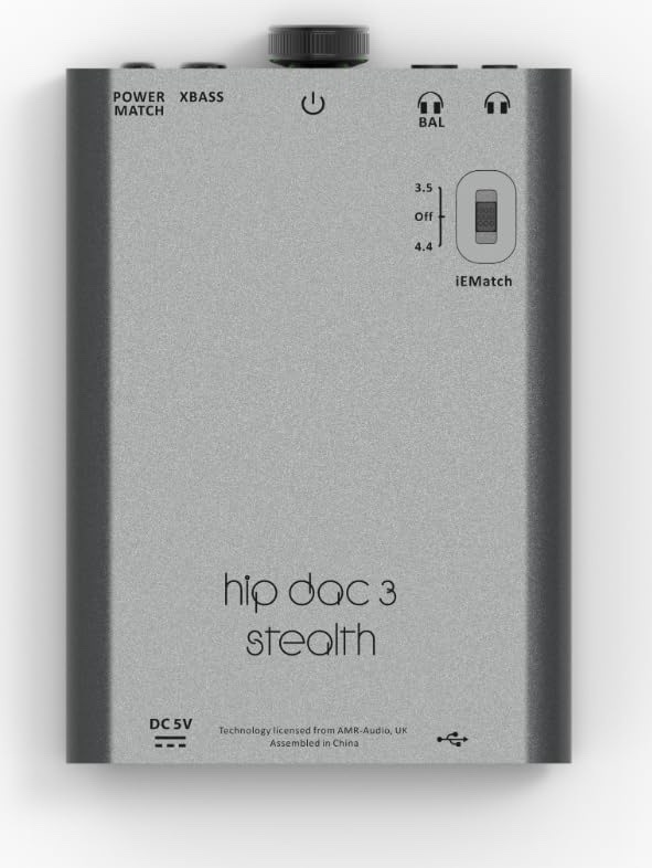Sluchátkový zesilovač iFi audio Hip Dac 3 černý Sluchátkový zesilovač iFi audio Hip Dac 3 černý