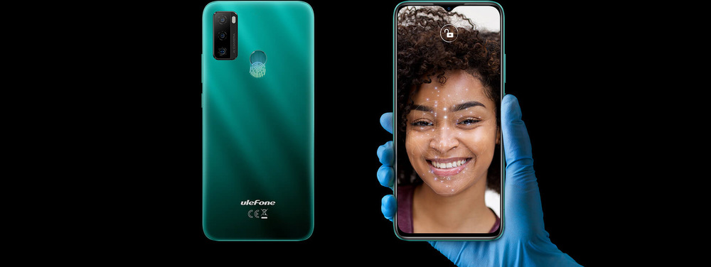 Mobilní telefon UleFone Note 10 Dual SIM červený