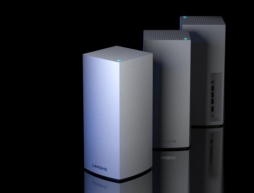 Komplexní Wi-Fi systém Linksys Velop AX4200 Tri-Band Mesh System, 1-pack bílý