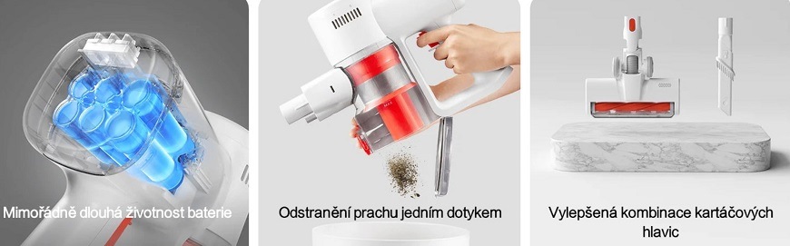 Tyčový vysavač Xiaomi Vacuum Cleaner G20 Lite EU bílý